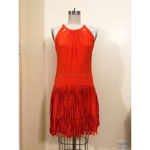 Vince Camuto Fringe Dress
